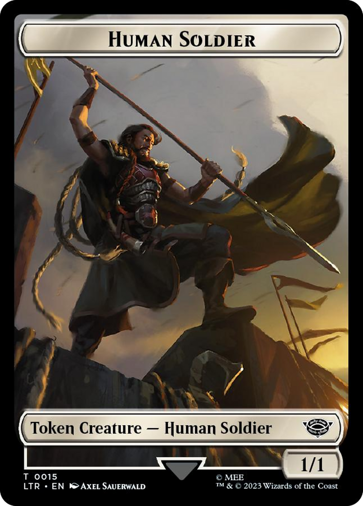 Human Soldier (TLTR-015) - Tales of Middle-earth Tokens Foil