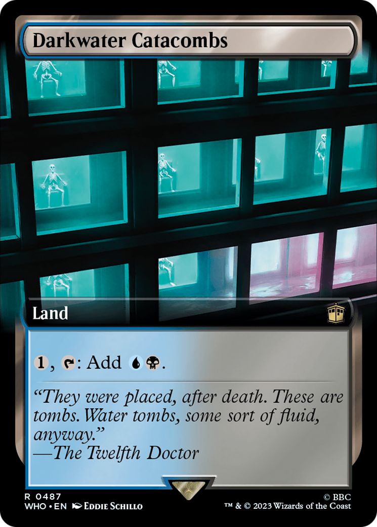 Darkwater Catacombs (Extended Art) (WHO-487) - Doctor Who: (Extended Art) Foil