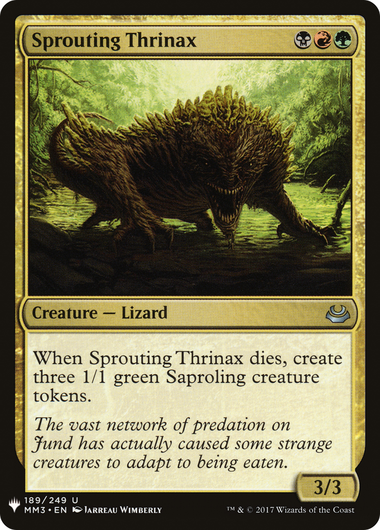 Sprouting Thrinax (LIST-189) - The List