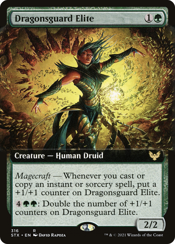 Dragonsguard Elite (Extended Art) (STX-316) - Strixhaven: School of Mages: (Extended Art)