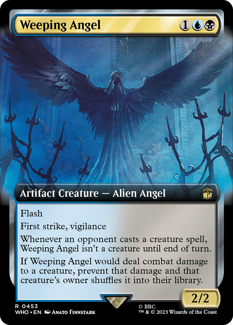 Weeping Angel (Extended Art) (WHO-453) - Doctor Who: (Extended Art) Foil