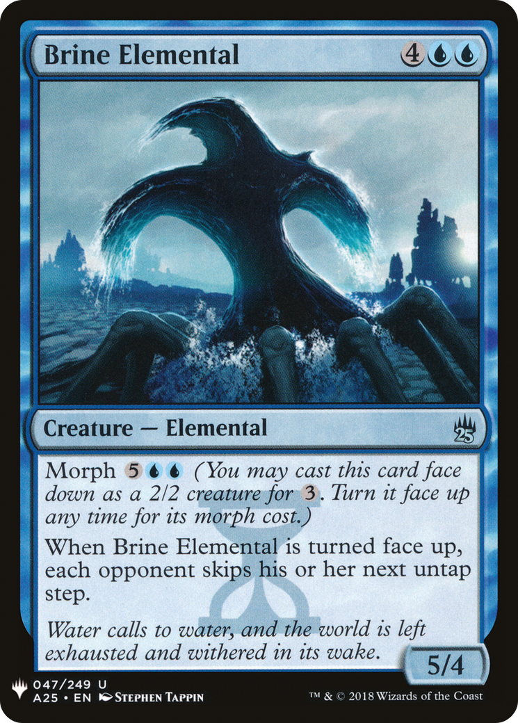 Brine Elemental (LIST-047) - The List