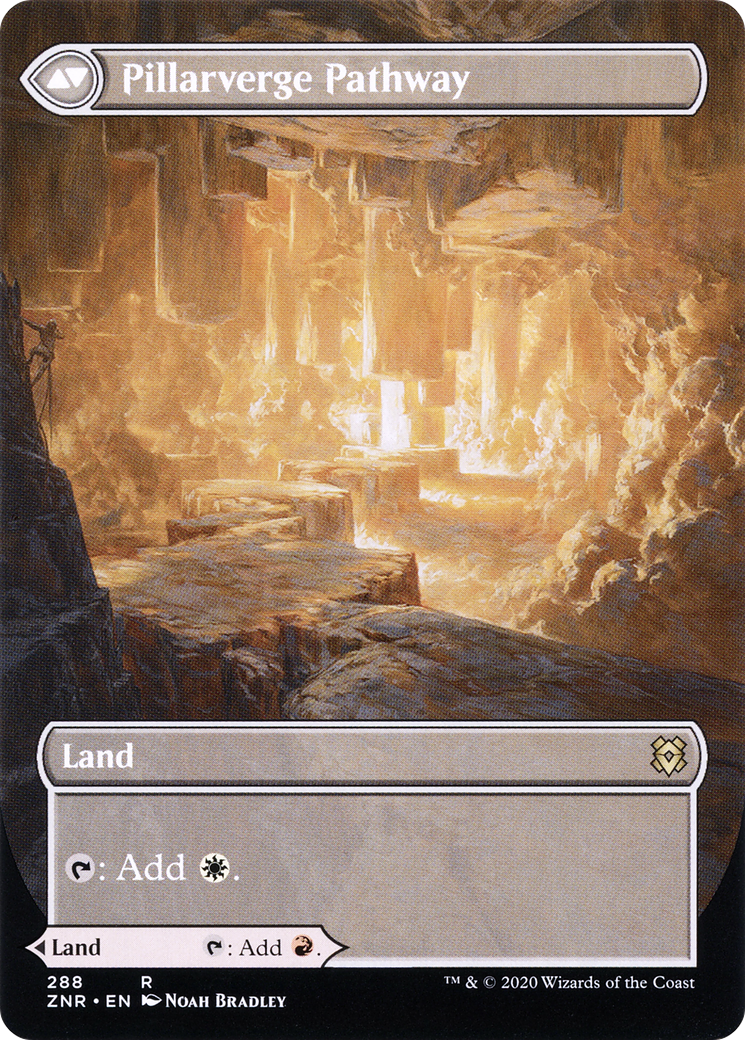 Needleverge Pathway (Borderless) (ZNR-288) - Zendikar Rising: (Showcase)