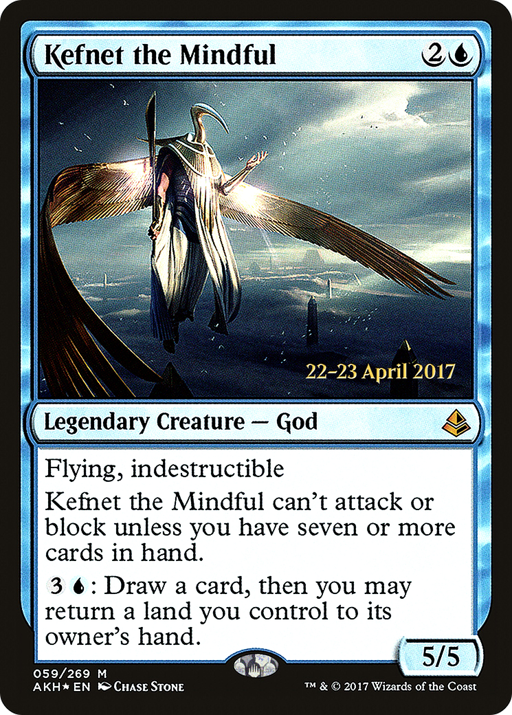 Kefnet the Mindful (PRE-059) - Amonkhet Promos Foil