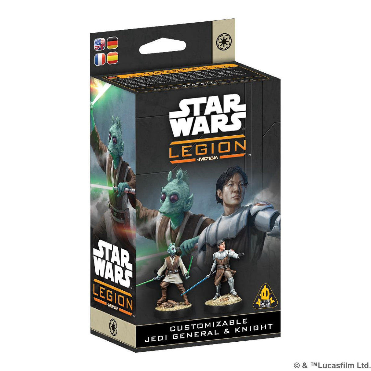 Star Wars: Legion - Customizable Jedi General and Kight