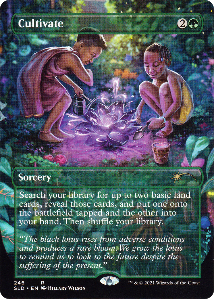 Cultivate (SLD-246) - Secret Lair Drop (Borderless) Foil