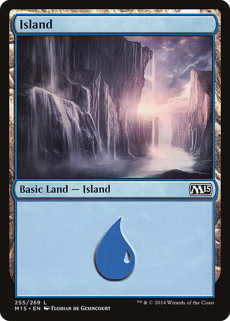 Island (255) (M15-255) - Magic 2015 Foil