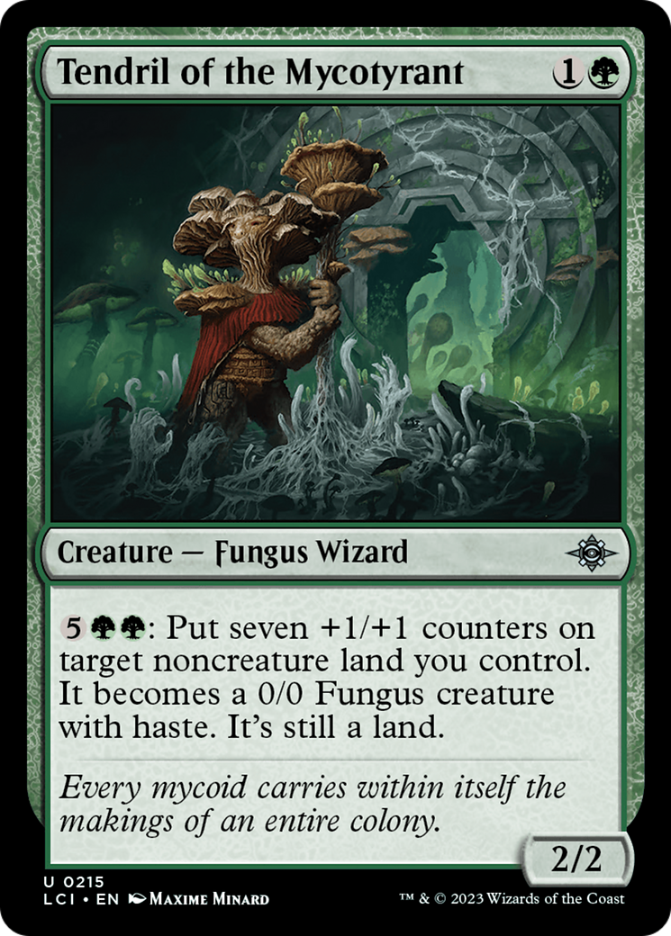 Tendril of the Mycotyrant (LCI-215) - The Lost Caverns of Ixalan Foil