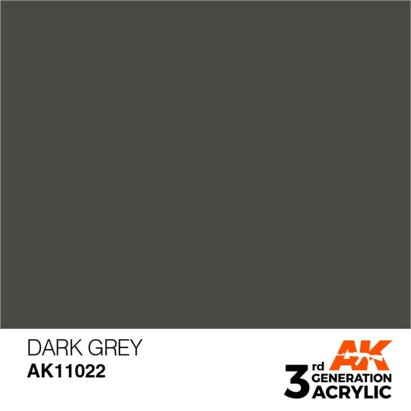 AK Interactive 3G Acrylic Dark Grey 17ml