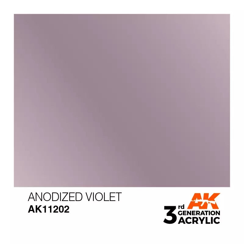 AK Interactive 3G Acrylic Anodized Violet 17ml