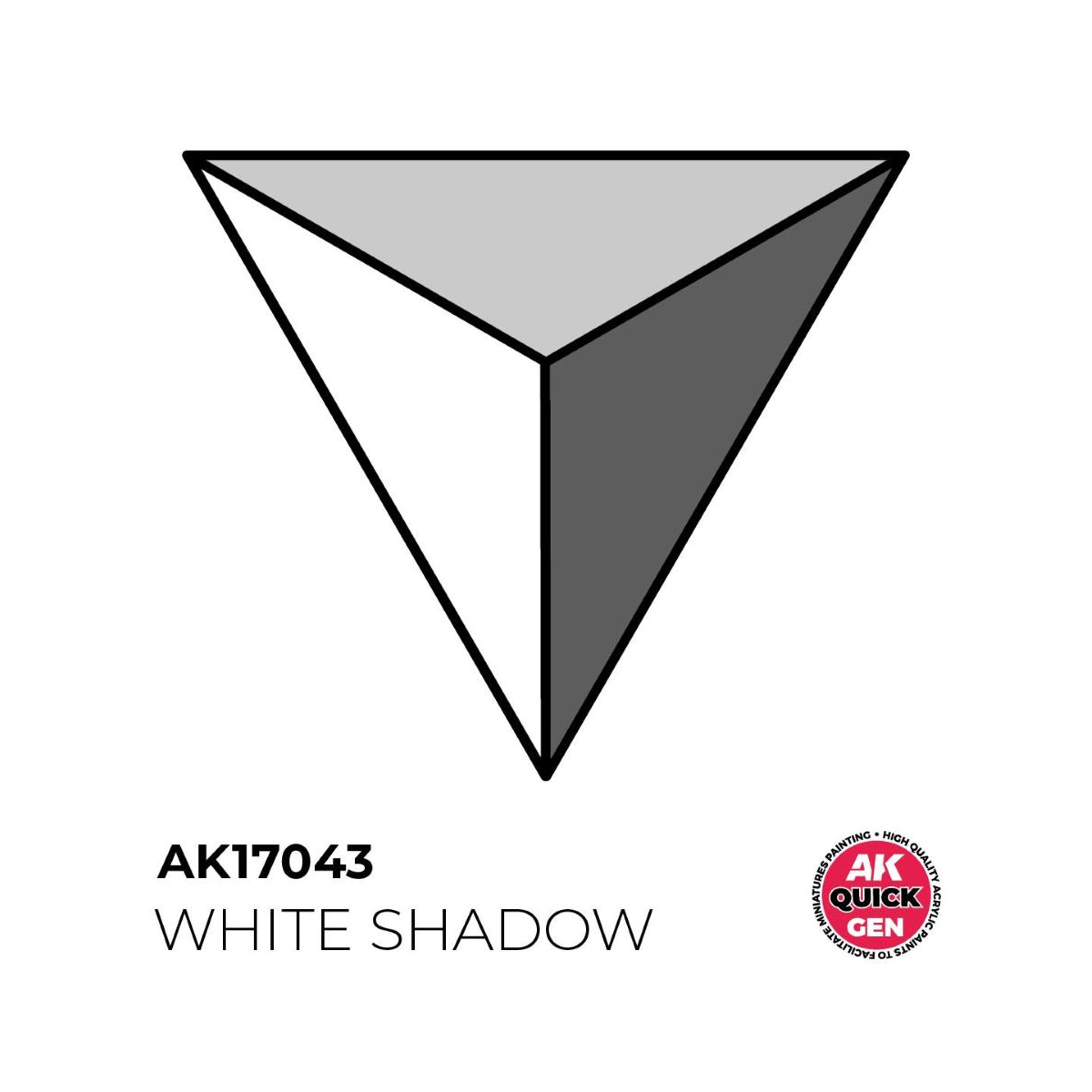 AK Interactive Quick Gen - White Shadow 18 ml
