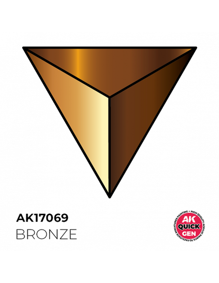 AK Interactive Quick Gen - Bronze 18 ml