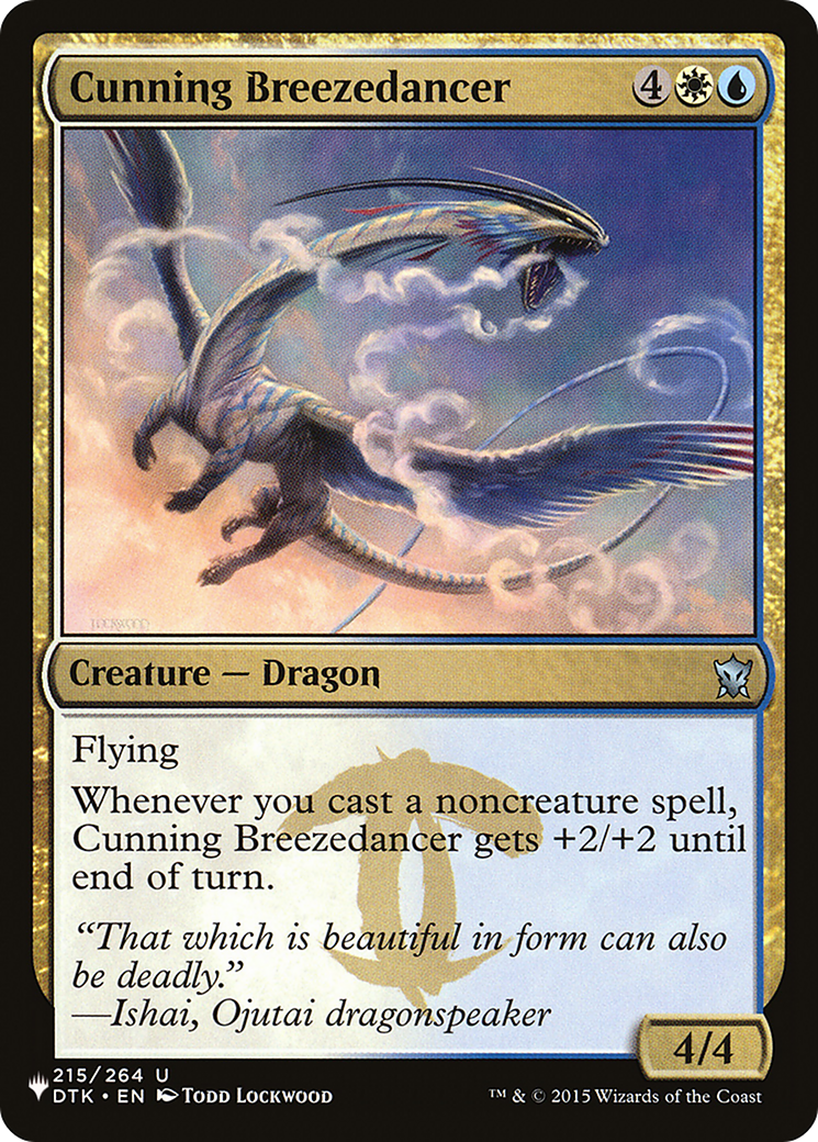 Cunning Breezedancer (PLST-DTK-215) - The List