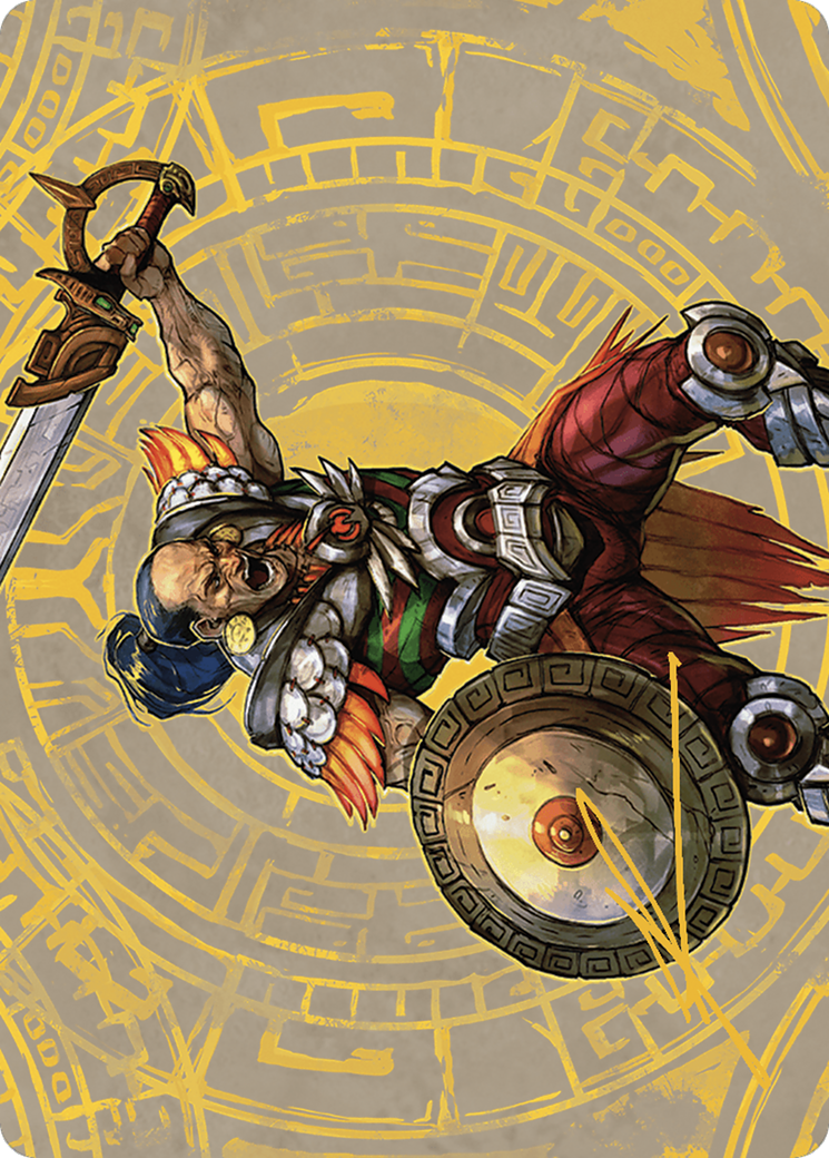 Inti, Seneschal of the Sun // Inti, Seneschal of the Sun (ALCI-047) - The Lost Caverns of Ixalan Art Series (Borderless)