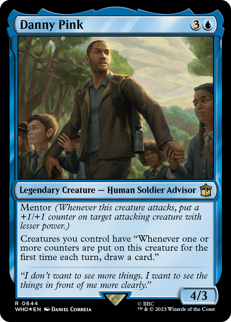 Danny Pink (Surge Foil) (WHO-644) - Doctor Who Foil