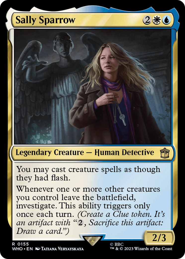 Sally Sparrow (WHO-155) - Doctor Who Foil