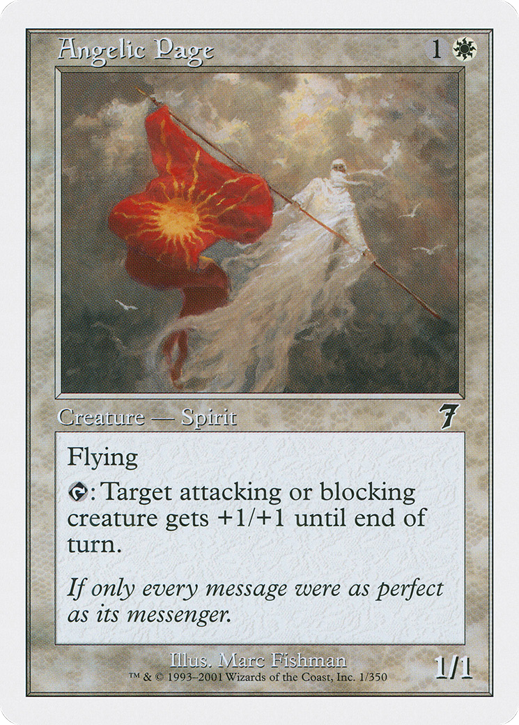 Angelic Page (7ED-001) - 7th Edition