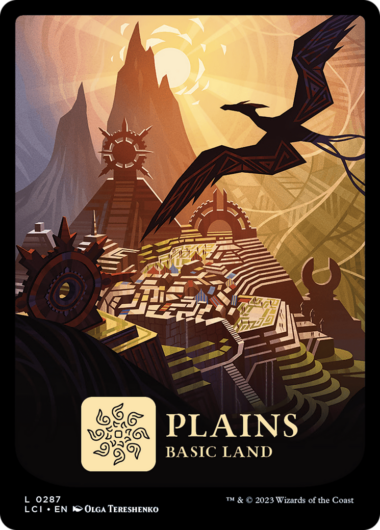 Plains (0287) (LCI-287) - The Lost Caverns of Ixalan Foil