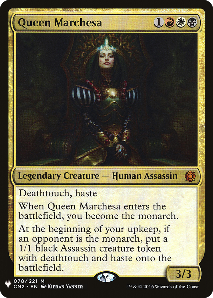 Queen Marchesa (LIST-CN2-78) - The List