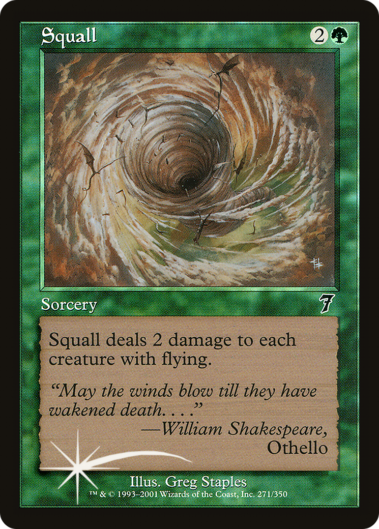 Squall (7ED-271★) - 7th Edition Foil
