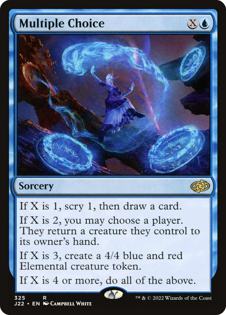 Multiple Choice (J22-325) - Jumpstart 2022