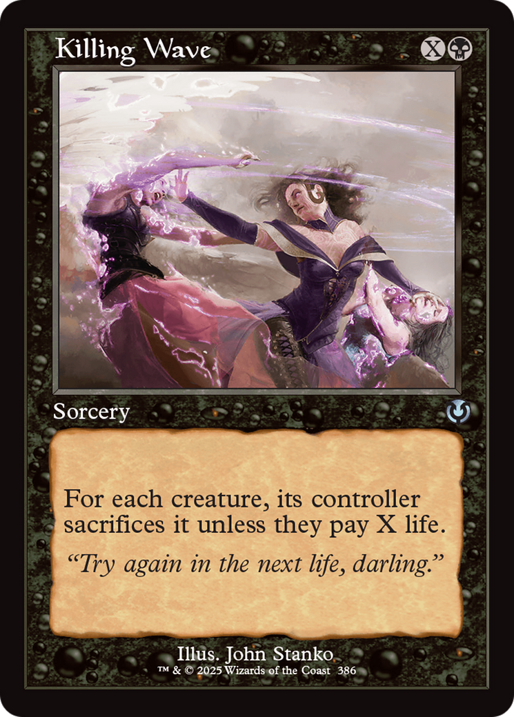 Killing Wave (Retro Frame) (INR-386) - Innistrad Remastered Foil
