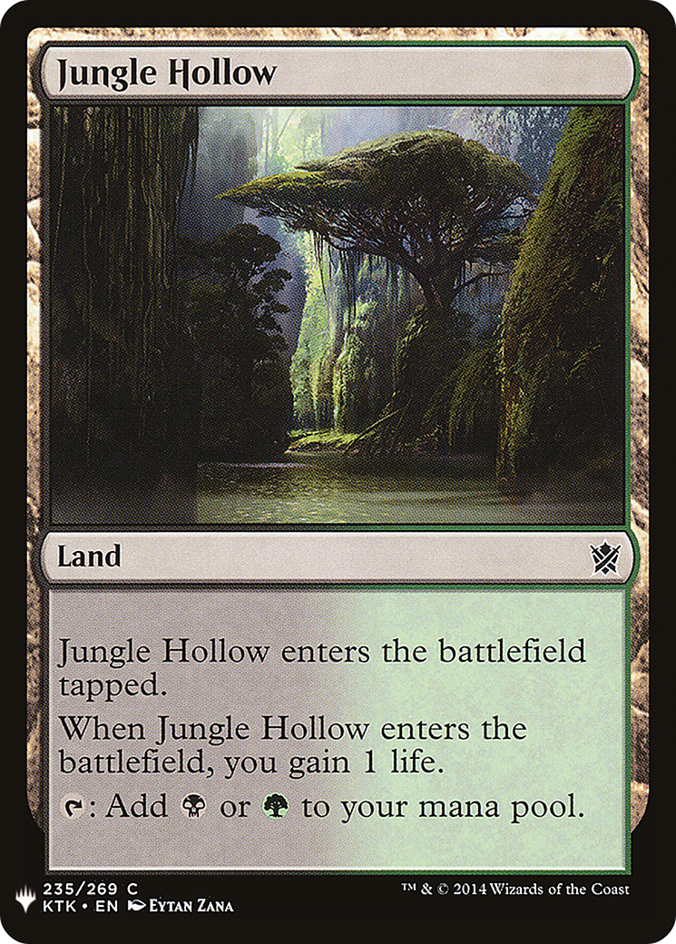 Jungle Hollow (LIST-235) - The List