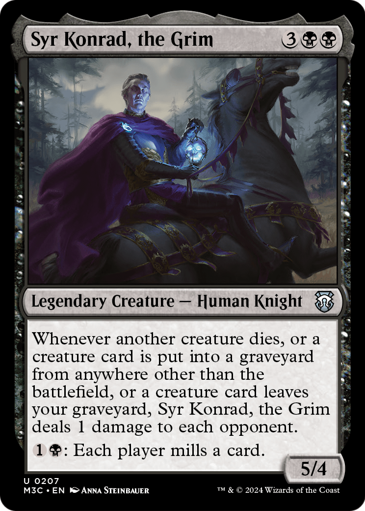 Syr Konrad, the Grim (M3C-207) - Modern Horizons 3 Commander