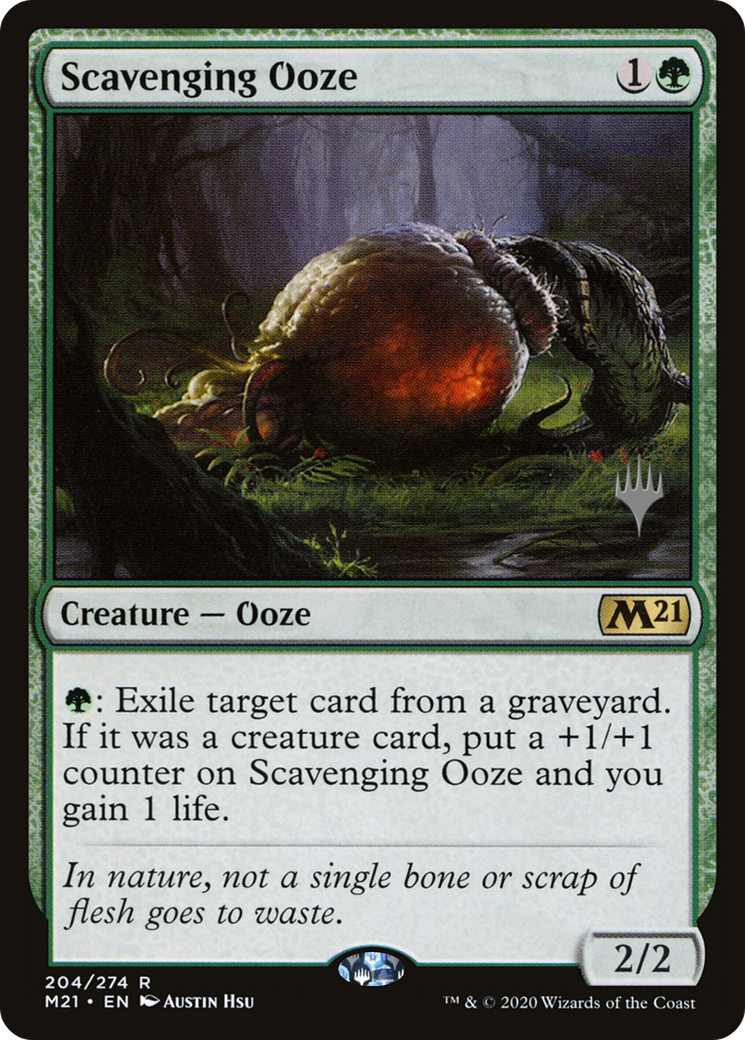 Scavenging Ooze (PPM21-204) - Core Set 2021 Promos Foil