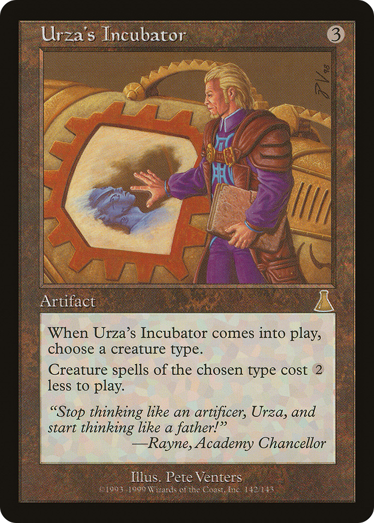 Urza's Incubator (UDS-142) - Urza's Destiny Foil