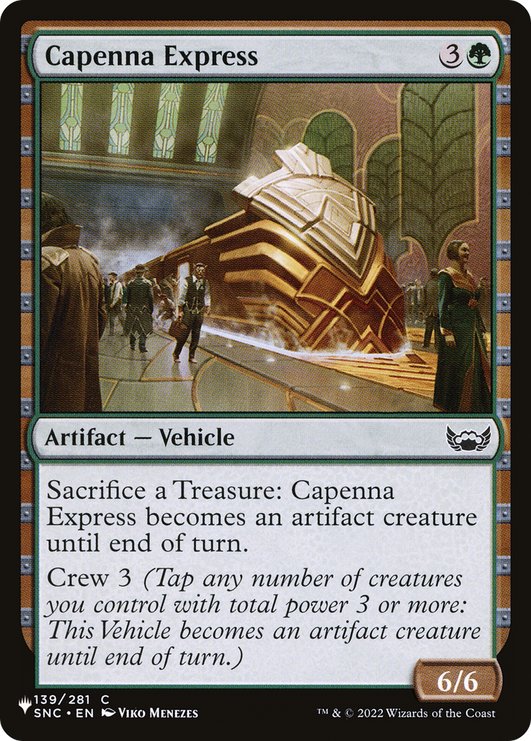 Capenna Express (LIST-SNC-139) - The List