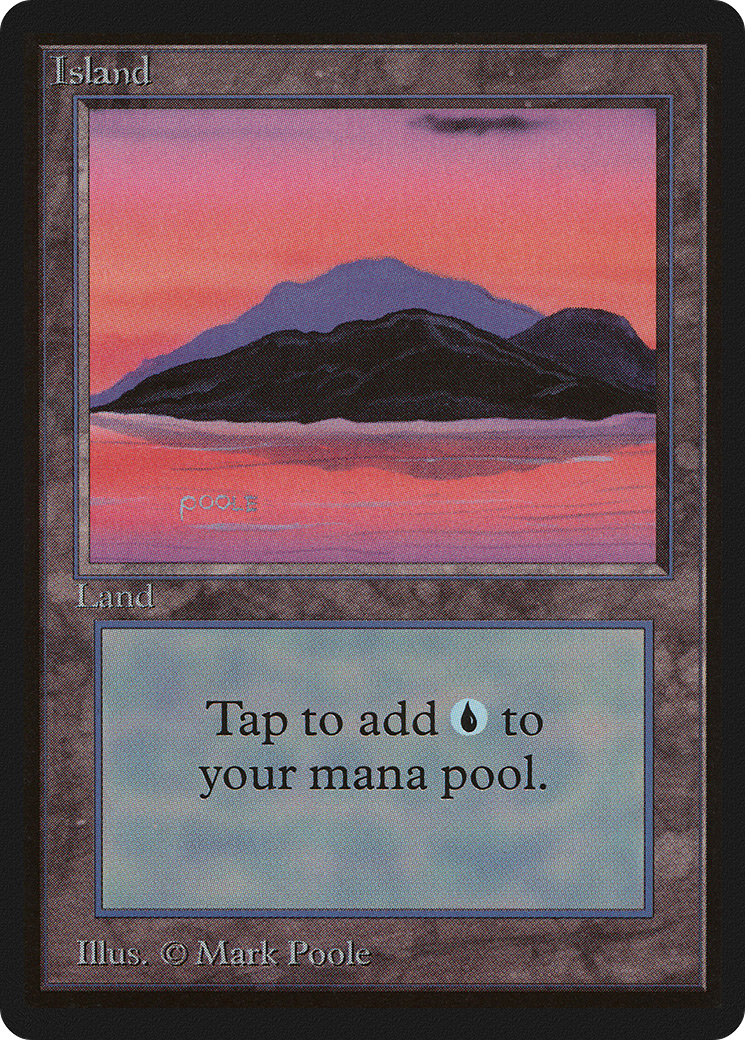 Island (C) (LEB-293) - Limited Edition Beta