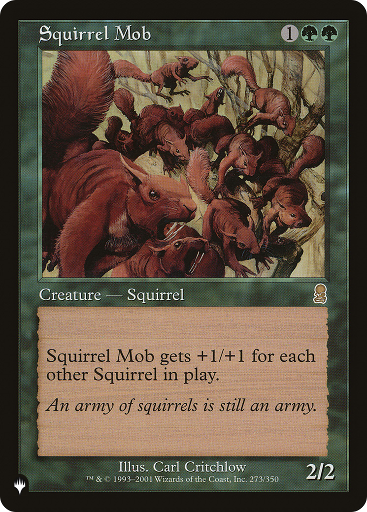 Squirrel Mob (LIST-273/350) - The List