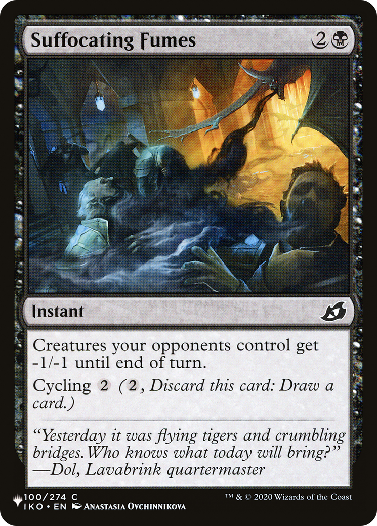 Suffocating Fumes (LIST-IKO-100) - The List
