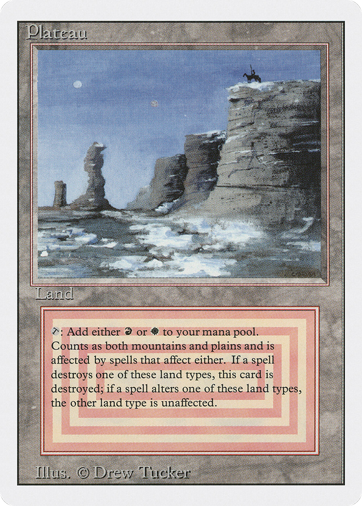 Plateau (3ED-) - Revised Edition