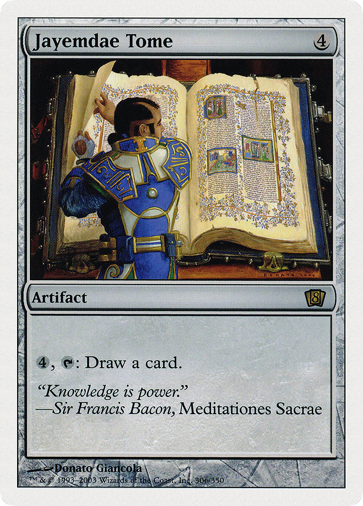 Jayemdae Tome (8ED-306) - 8th Edition Foil