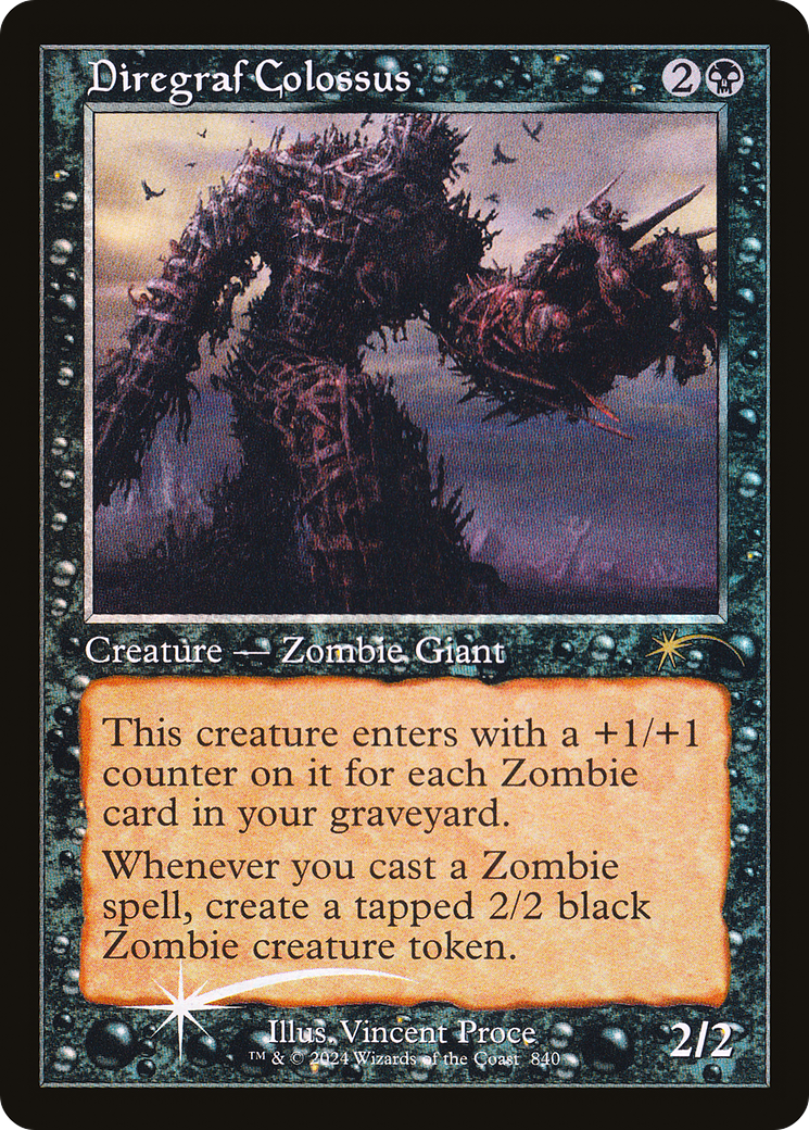 Diregraf Colossus (Retro Frame) (SLD-840) - Secret Lair Drop Foil