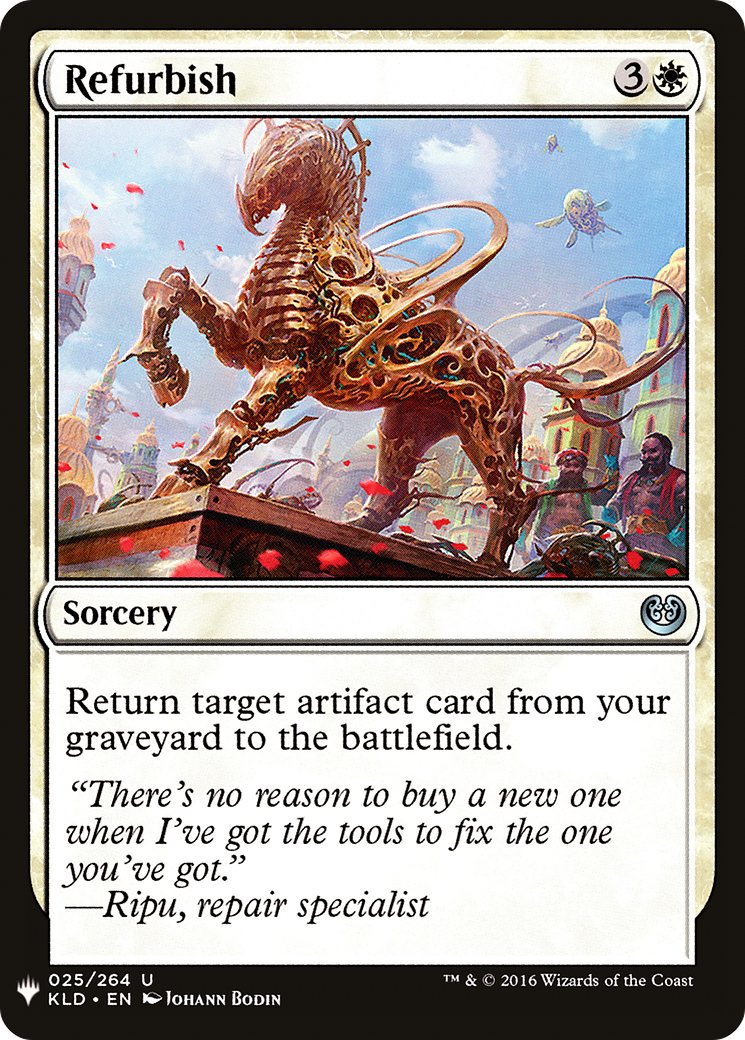 Refurbish (LIST-025) - The List