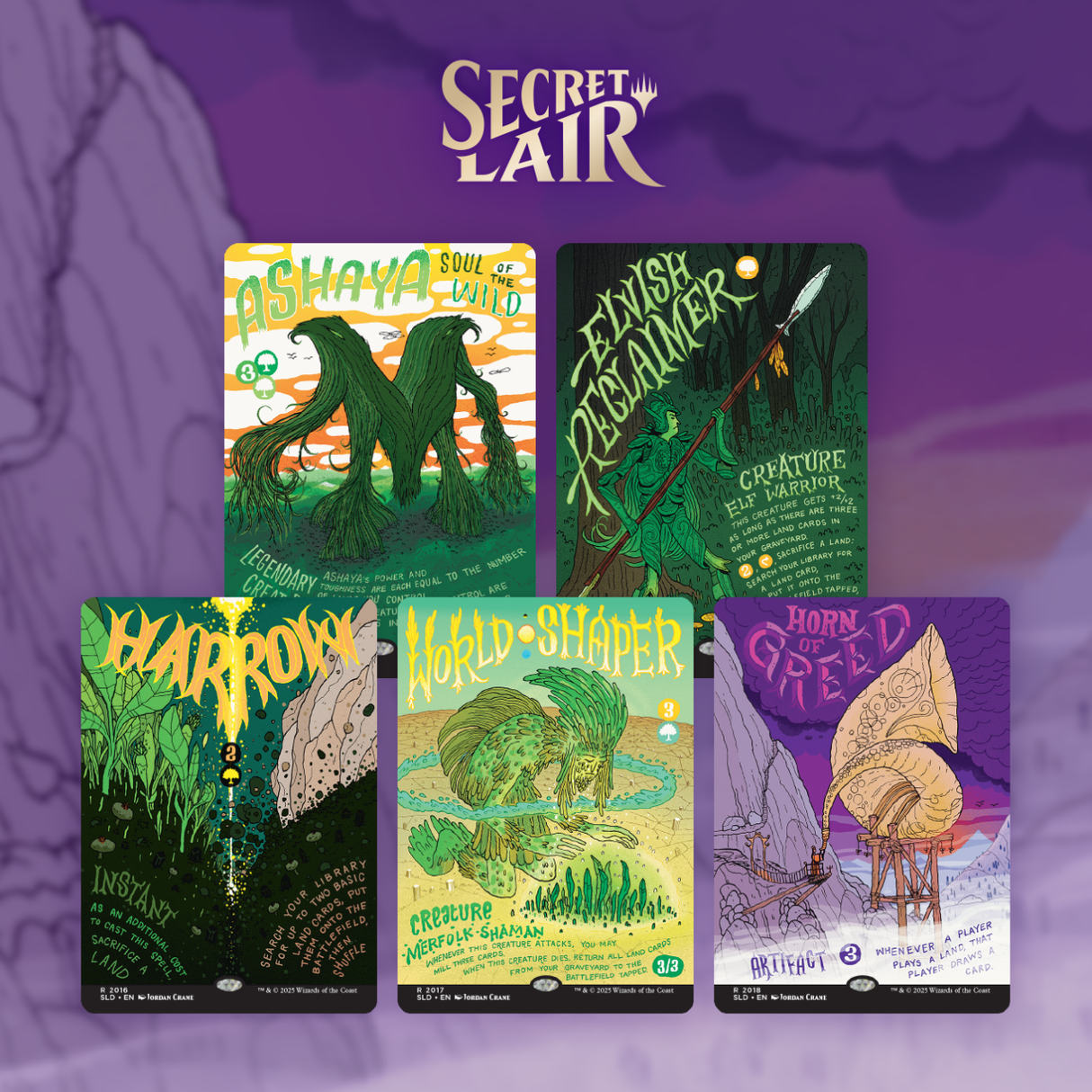 Secret Lair Drop: Garden Buds - Rainbow Foil