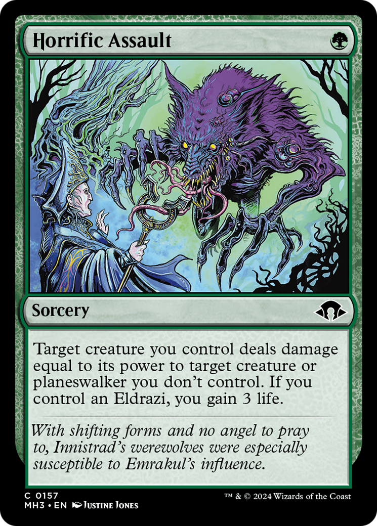 Horrific Assault (MH3-157) - Modern Horizons 3