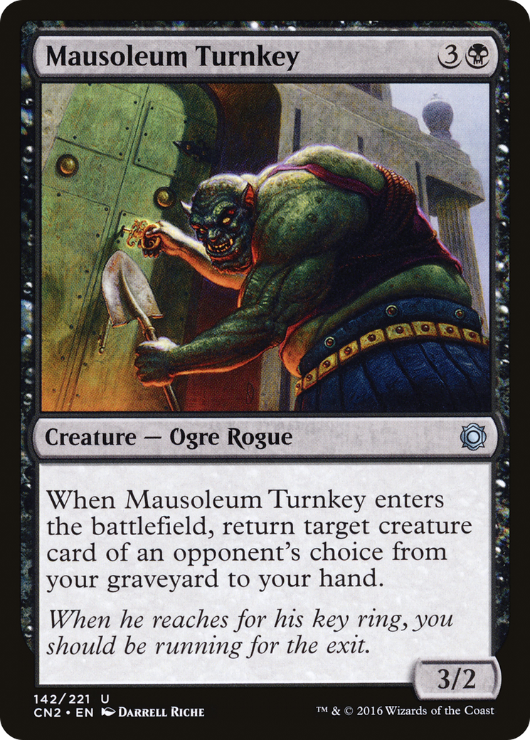 Mausoleum Turnkey (CN2-142) - Conspiracy: Take the Crown Foil