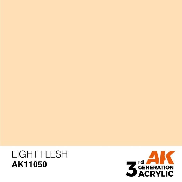 AK Interactive 3G Acrylic Light Flesh 17ml