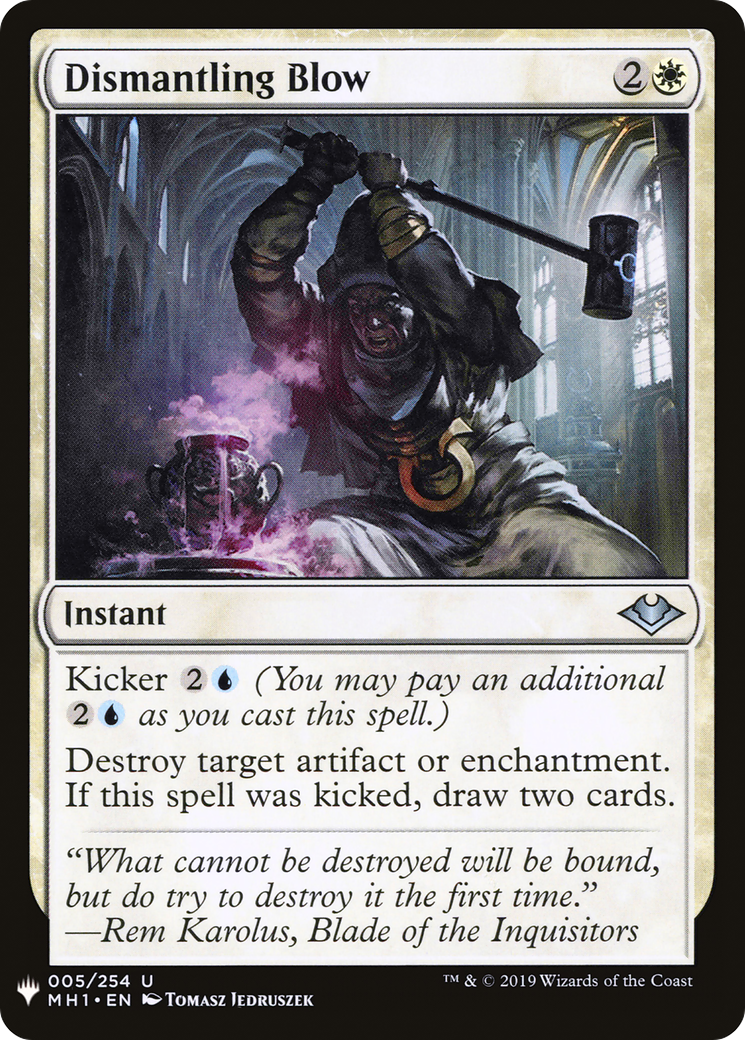 Dismantling Blow (LIST-MH1-5) - The List