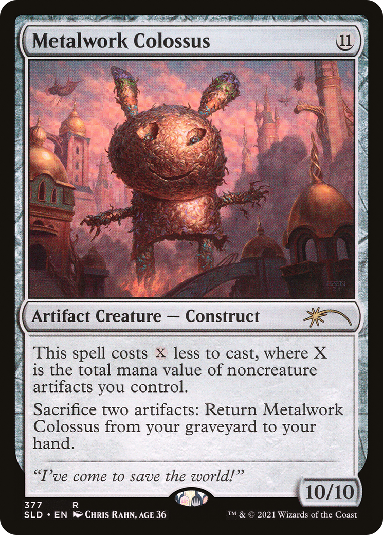 Metalwork Colossus (377) (SLD-377) - Secret Lair Drop Foil