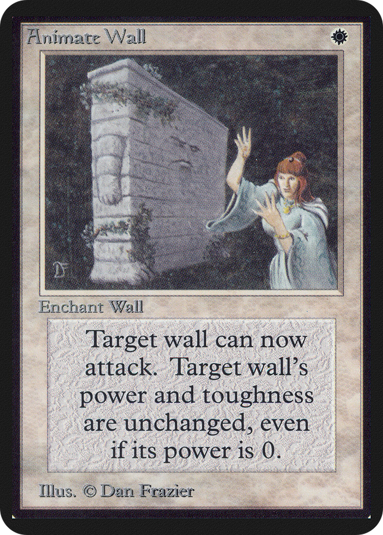 Animate Wall (LEA-) - Limited Edition Alpha