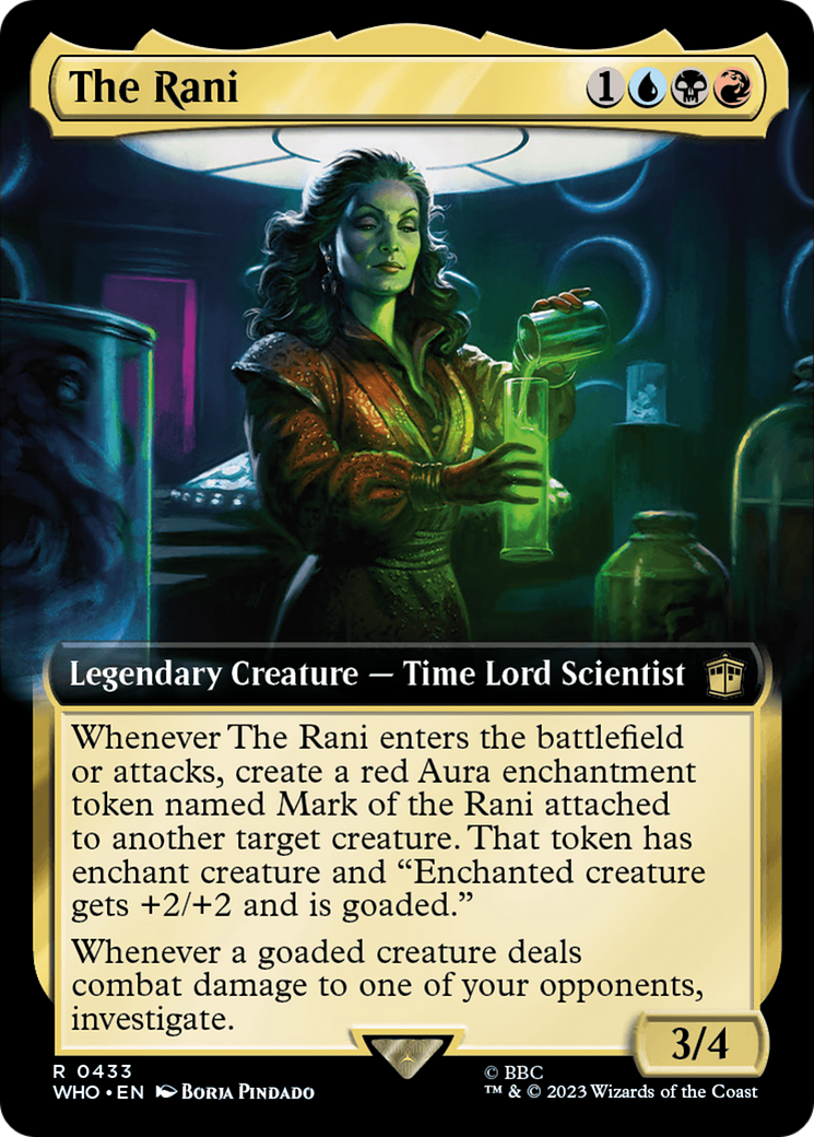 The Rani (Extended Art) (WHO-433) - Doctor Who: (Extended Art) Foil