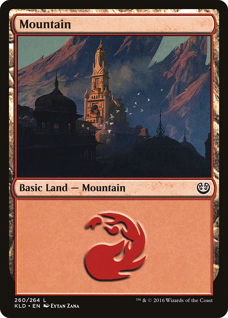 Mountain (260) (KLD-260) - Kaladesh Foil