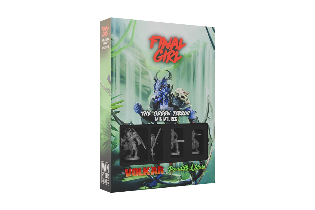 Final Girl: the Green Terror Miniatures