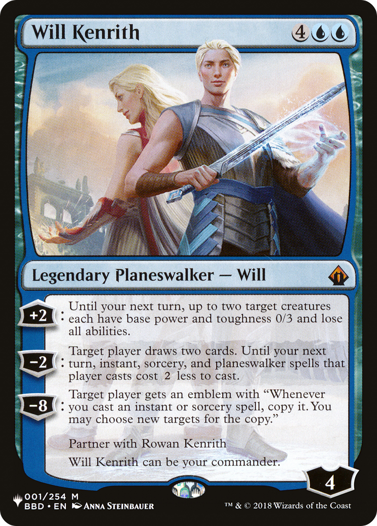 Will Kenrith (LIST-BBD-1) - The List