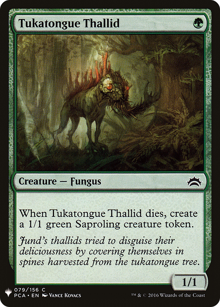 Tukatongue Thallid (LIST-079) - The List